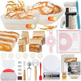 PeacePeo round banneton bread proofing basket for even rising and professional-shaped loaves.