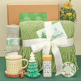 Pengtai Christmas gift set blanket provides cozy warmth for chilly evenings.