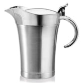 Peohud gravy boat with hinged lid for easy serving and heat retention