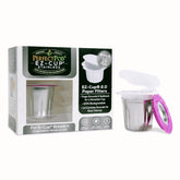 Perfect Pod EZ-Cup stainless-steel pod for reusable home brewing and fresh coffee.