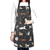 Perinsto Puppy Dog Pets Waterproof Apron full view protects clothes during cooking and grooming