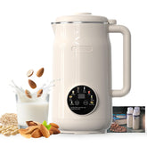 Peteme 8-in-1 Nut Milk Maker front view with 50 oz capacity for family servings