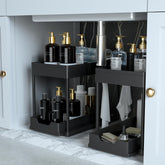 petisal under-sink organizer bottom drawer for easy access under the sink