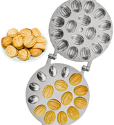 PetriStor walnut cookie mold with 16 halves for quick oreshki pastries.