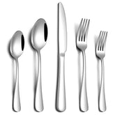 PHILIPALA 20-piece silverware set for four diners with durable construction.