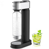 Philips soda streaming machine front view, stylish stainless design for easy at-home fizz