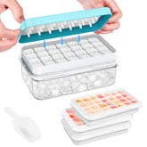 PHINOX ice tray with lid and bin showing airtight seal for odor control.