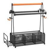 PHINOX Utensil Caddy with handle and paper towel holders for organized outdoor dining