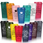 Pickmesh 15pcs christian gift tumblers pack for offices and events; stylish and reusable.