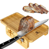 Piklohas Bread Slicer horizontal design for stable, precise slicing.