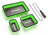 PINOZE collapsible magnetic parts tray small secures screws on the workbench.