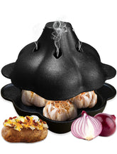 Pinra Dutch Oven garlic potatoes roaster for even browning and rich flavor