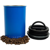 Planetary Design Airscape canister with patented lid preserving coffee freshness