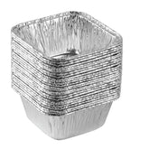 Plasticpro foil square pan 4.25 inch for quick baking and easy cleanup