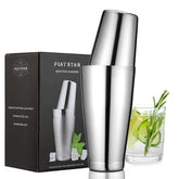 Plat Star Boston shaker with 28oz weighted tin for professional shaking