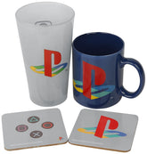 PlayStation Premium Gift Set pint glass for casual gaming toasts
