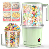 Popperchoice air popper front view showing compact oil-free popcorn maker