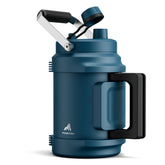 Powcan half gallon water jug Deepsea with straw lid for easy sipping.