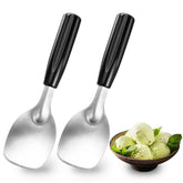 POWSHELF 2-pack ice cream spade with flat edge for easy hard-ice-cream scooping
