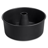 P&P CHEF angel cake pan exterior view highlights durable stainless steel core.