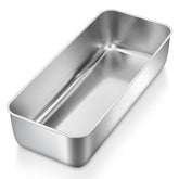 P&P CHEF loaf pan 12x5 inch stainless steel for durable, even baking.