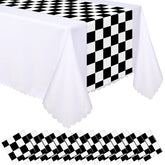 Preboun 12-piece table runner pack for quick party setup.
