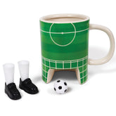 Premium Innovations soccer mug 16oz holds 16oz for hot or cold beverages