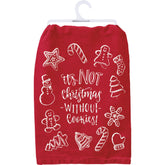 Primitives by Kathy cookie towel design for festive kitchen decor and gifting