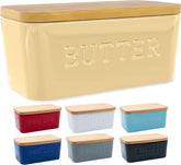 Priority Chef extra-large butter dish with lid, keeping butter fresh on the counter.