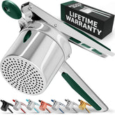 PriorityChef Large 15oz potato ricer handle for easy, smooth mash