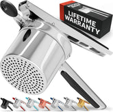 PriorityChef potato ricer in use for quick, smooth mashed potatoes
