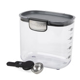 Progressive Powdered Sugar Keeper container keeps sugar fresh and clump-free for baking.
