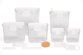 Progressive ProKeeper flour keeper, 4 qt, with leveling bar for precise baking measurements