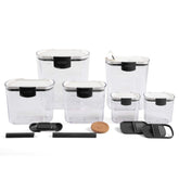 Progressive ProKeeper flour keeper with leveling bar for precise measurement