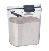 ProKeeper flour storage container with 4-quart capacity and airtight seal.