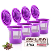 PUREHQ reusable K-Cup front view highlighting durable construction for daily Keurig brewing