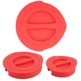 Purekra lid for Anchor Hocking 1-cup glass measuring cup; snug seal helps keep contents fresh.