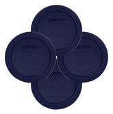 Pyrex 7200-PC blue replacement lid for 2-cup bowls ensures a secure seal.