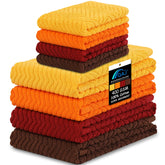 QAJ 16x25 kitchen towel shows high absorbency for spills