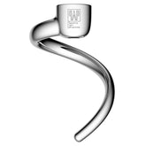 qap spiral dough hook for kitchenaid 3.5qt tilt-head with smooth kneading