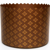 QG Group panettone mold with flower mural design for colorful Easter baking.