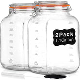 Qianfenie square wide-mouth jar for easy filling and cleaning