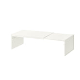 Qiyue cabinet shelf left view showing expandable design for tight spaces