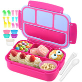 QQKO Bento Box four-compartment lunch container for organized meals on the go