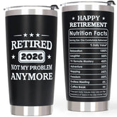 QTDS 'Not My Problem' tumbler in hand for on-the-go coffee.