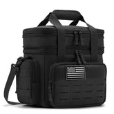 QT&QY Tactical Lunch Box top compartment for versatile storage on the go