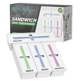 Qualezy storage bag organizer in a drawer saves space and reduces clutter.