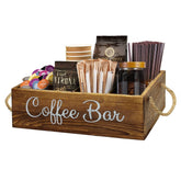 QUALLON coffee station organizer with removable dividers keeps K-Cups neatly organized