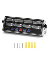 QWORK Digital Kitchen Timer 8-channel display enables precise multitasking in busy kitchens.