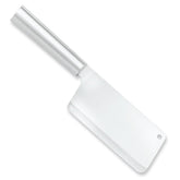 RADA Chef’s Dicer Knife blade closeup showing a sharp hollow-ground edge for precise chopping
